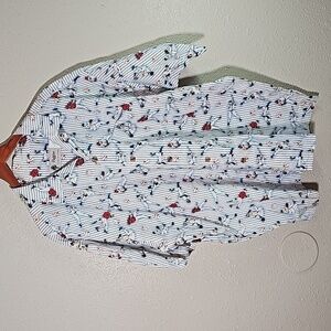 Duffies Baseball Short Sleeve Casual Bottom Down.